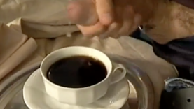 cum in the coffee