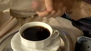 cum in the coffee